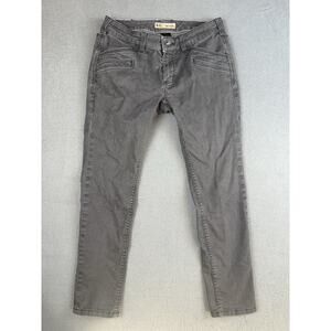 5.11 Tactical Jeans Womens 6 Gray Straight Dark Wash Outdoor Army Pants Zip
